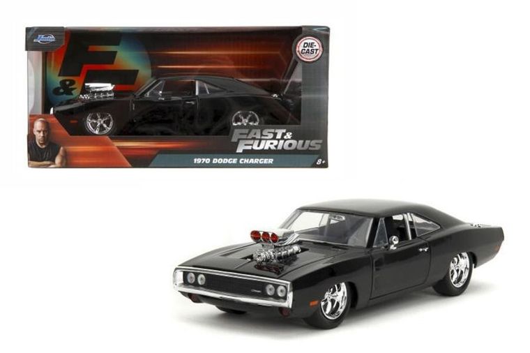 Jada Toys, Fast & Furious, Dodge Charger 1970, model pojazdu, 1:24