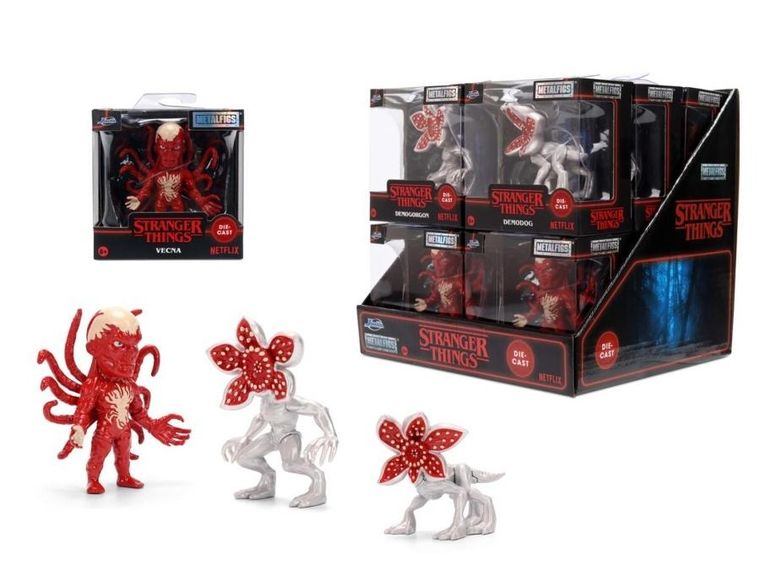 Jada Toys, Stranger Things, metalowa figurka kolekcjonerska, 6,5 cm, 1 szt.