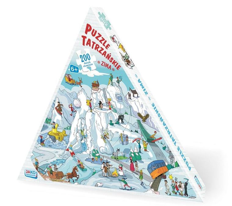 Jako, Tatrzańskie - zima, puzzle, 200 elementów