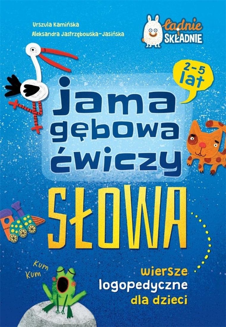 Jama gębowa ćwiczy słowa. Wiersze logopedyczne