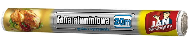 Jan Niezbędny, folia aluminiowa, 20 m