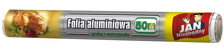 Jan Niezbędny, folia aluminiowa, 50 m