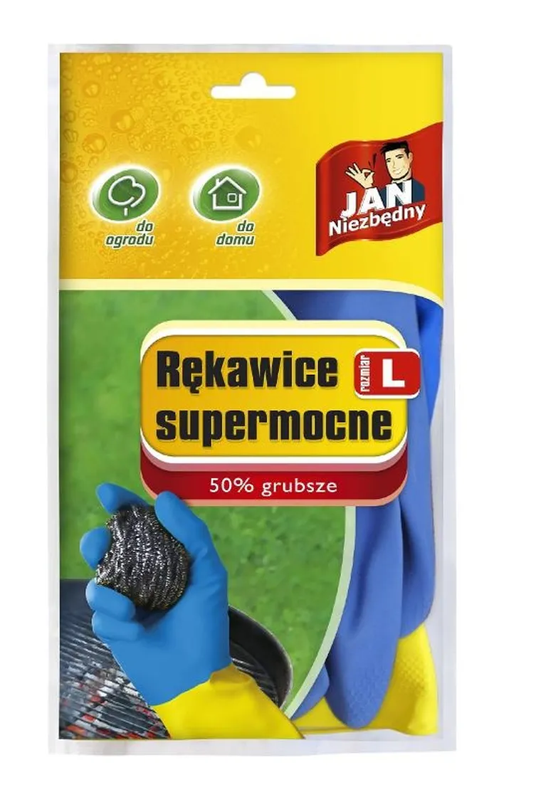 Jan Niezbędny, rękawice supermocne, rozmiar L