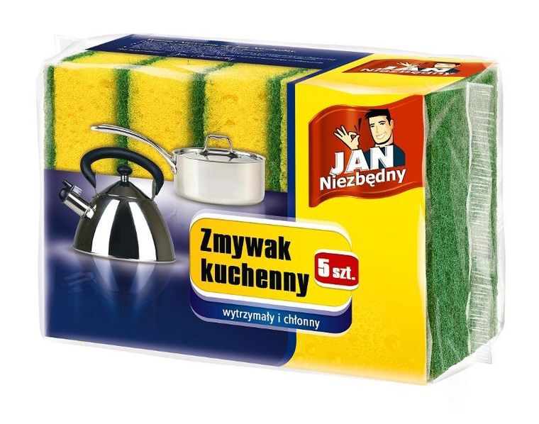 Jan Niezbędny, zmywaki, 5 szt.