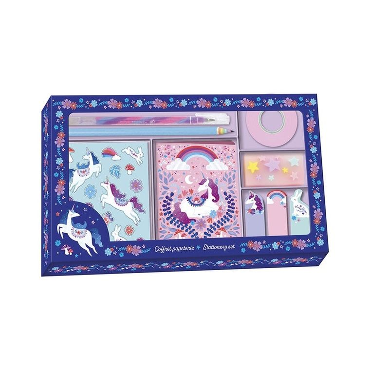 Janod, Jednorożce, Kraina snów, zestaw piśmienniczy