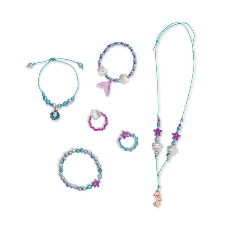 Janod, Magiczny ocean, zestaw kreatywny do tworzenia biżuterii