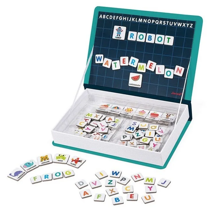 Janod, Magneti’book, Alfabet, magnetyczna układanka
