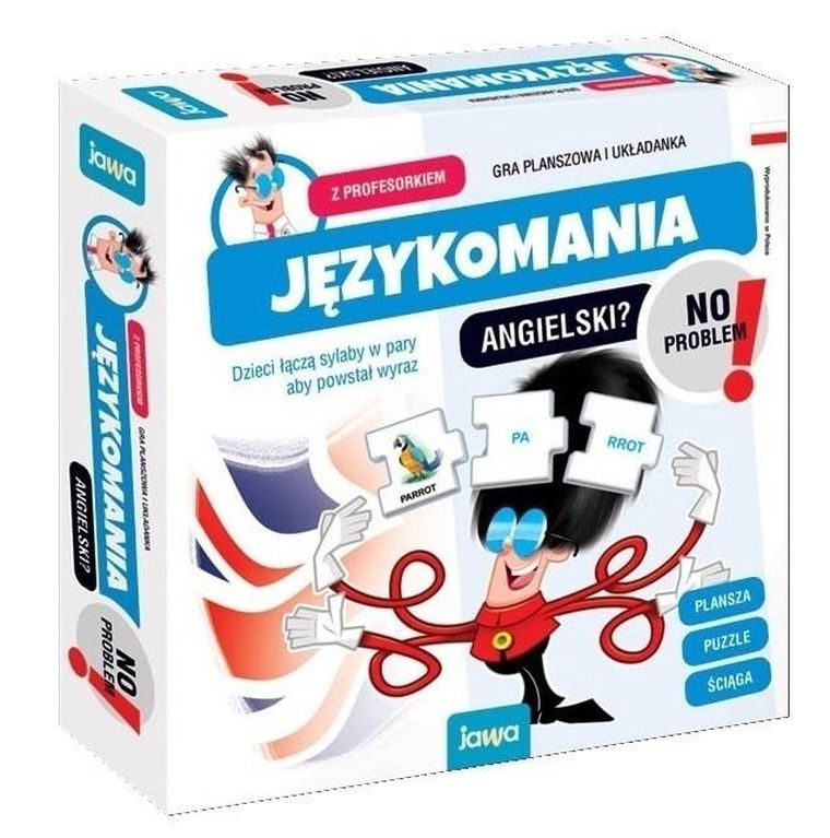 Jawa, językomania z profesorkiem, gra planszowa