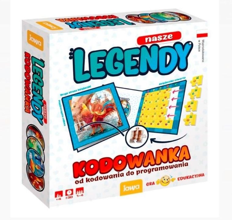 Jawa, Nasze Legendy, Kodowanka, gra edukacyjna