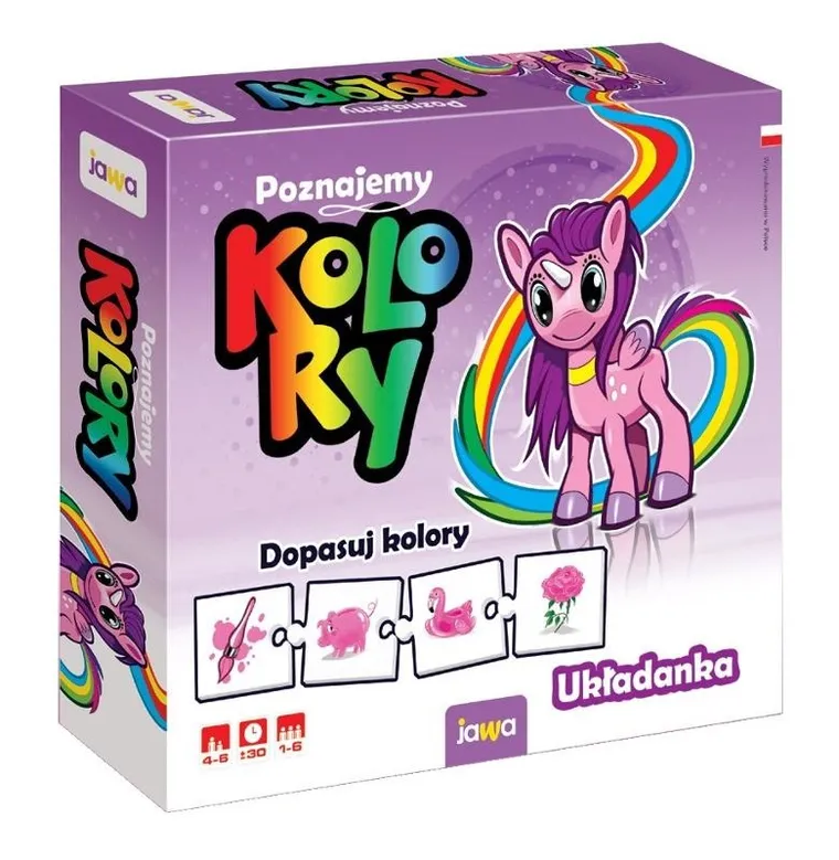 Jawa, Poznajemy kolory, układanka edukacyjna
