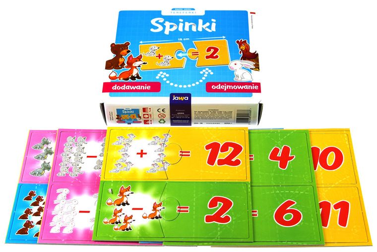 Jawa, Spinki - Dodawanie, odejmowanie, gra edukacyjna