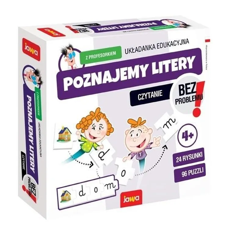 Jawa, Z Profesorkiem, Poznajemy litery, gra edukacyjna