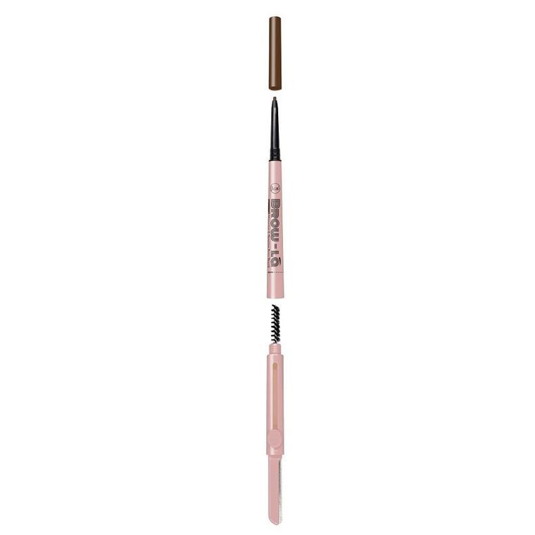 J.Cat Beauty, Brow-La 3in1 Mapping & Shaping Brow Pencil, ołówek do stylizacji brwi 3w1, 104 Rich Brown, 0.08g