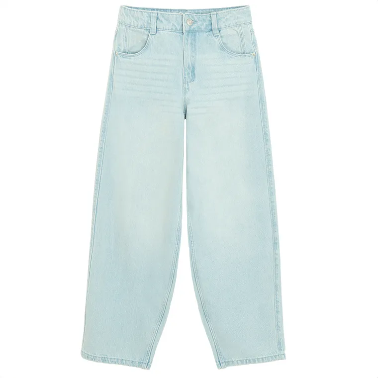 Jeansowe spodnie barrel Cool Club