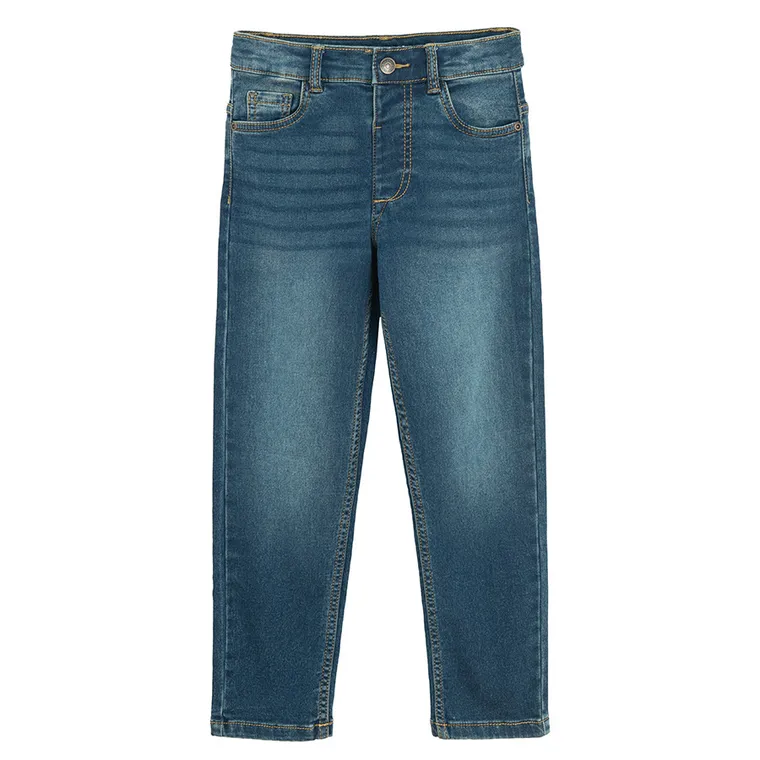 Jeansowe spodnie relaxed o luźnym kroju Cool Club