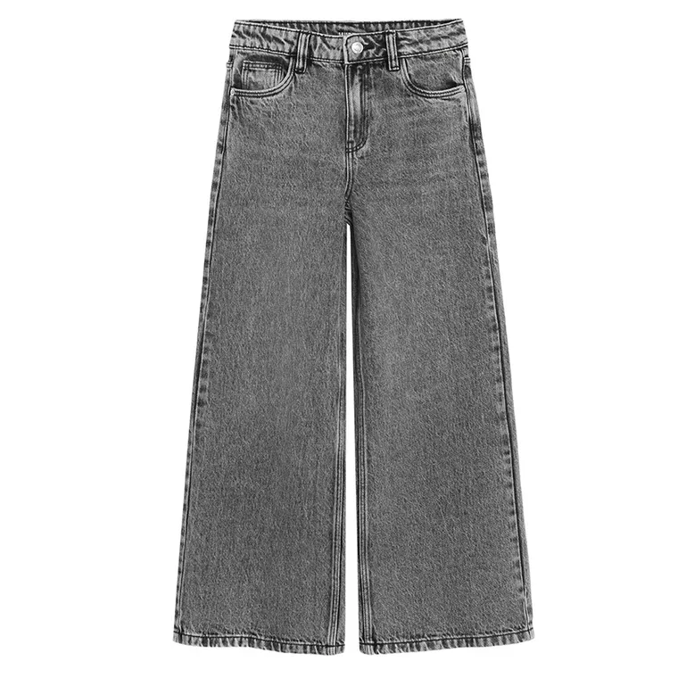 Jeansowe spodnie z regulacją o kroju wide leg, Cool Club