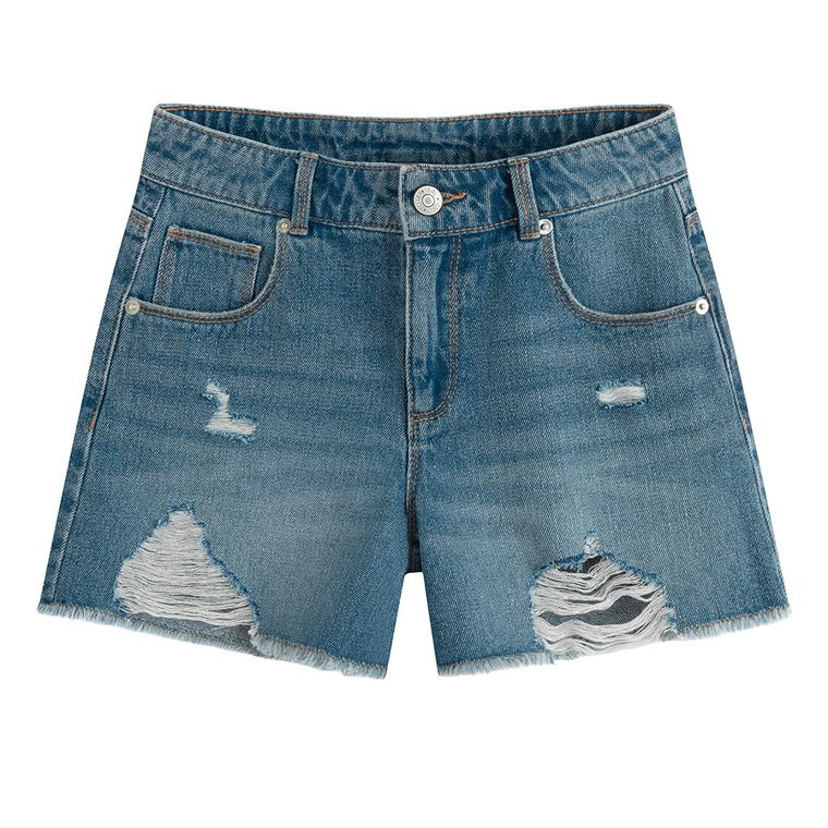 Jeansowe szorty z ciemnego denimu Cool Club