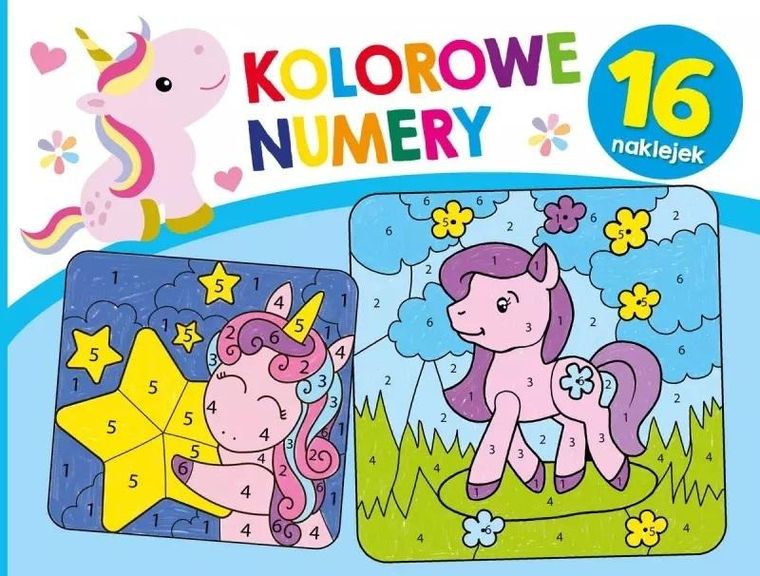 Jednorożce. Kolorowe numery