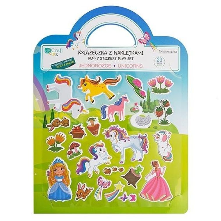 Jednorożce. Książeczka z naklejkami