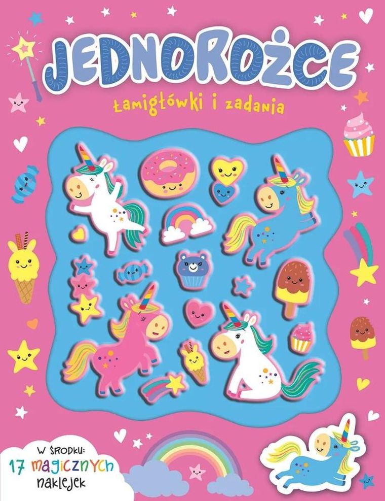 Jednorożce. Łamigłówki i zadania