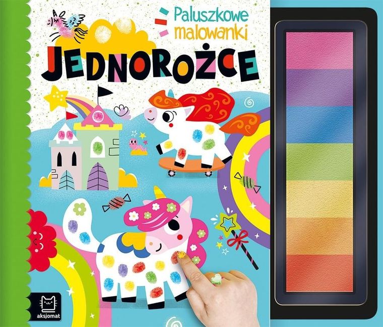Jednorożce. Paluszkowe malowanki