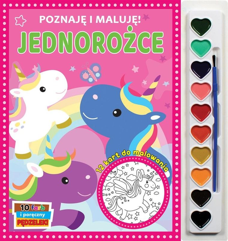 Jednorożce. Poznaję i maluję