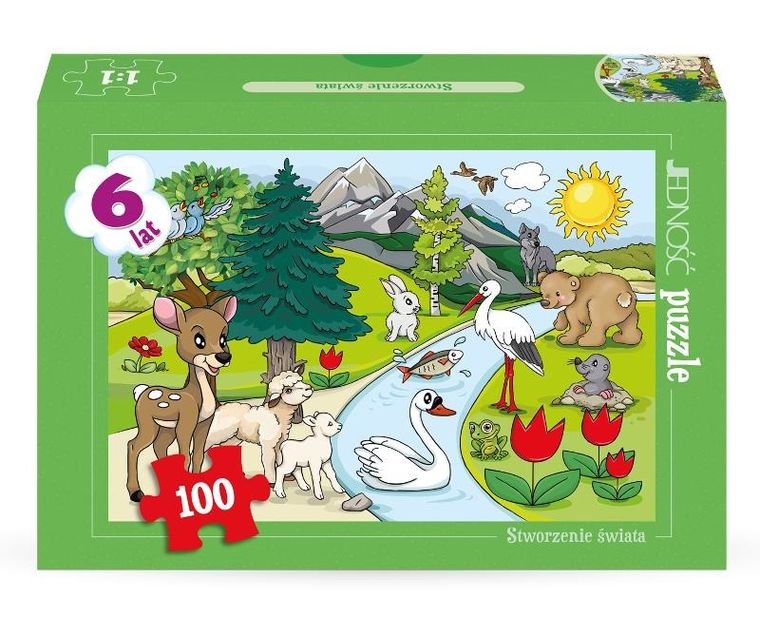 Jedność, Stworzenie świata, puzzle, 100 elementów
