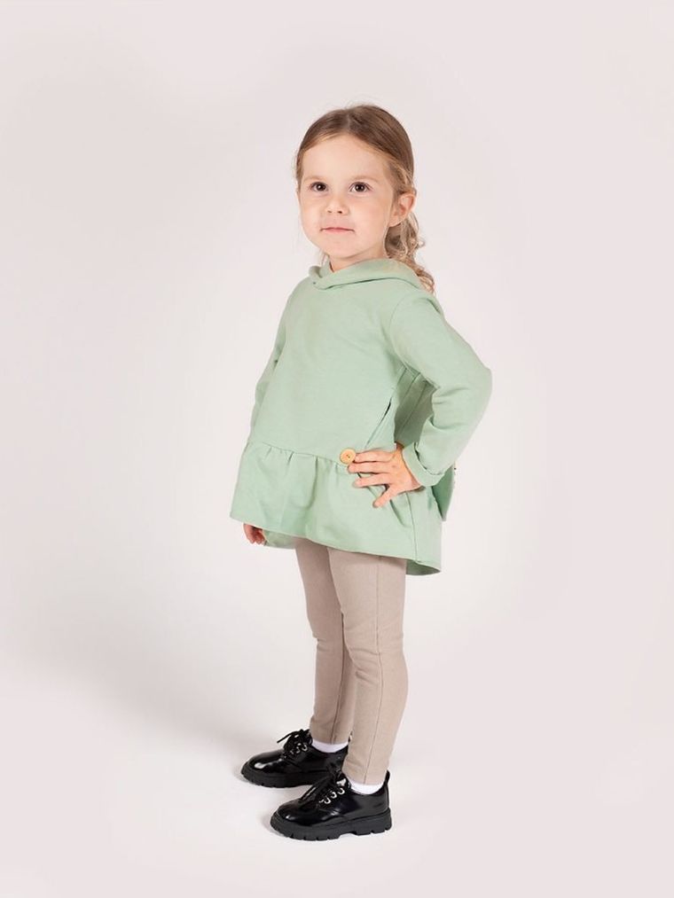 Jegginsy dziewczęce, beżowe, Nicol