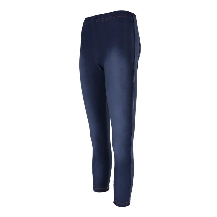 Jegginsy dziewczęce, ciemny denim, Tup Tup