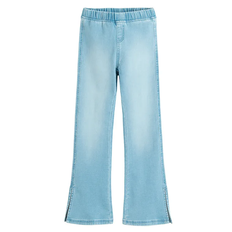 Jegginsy o kroju flare Cool Club