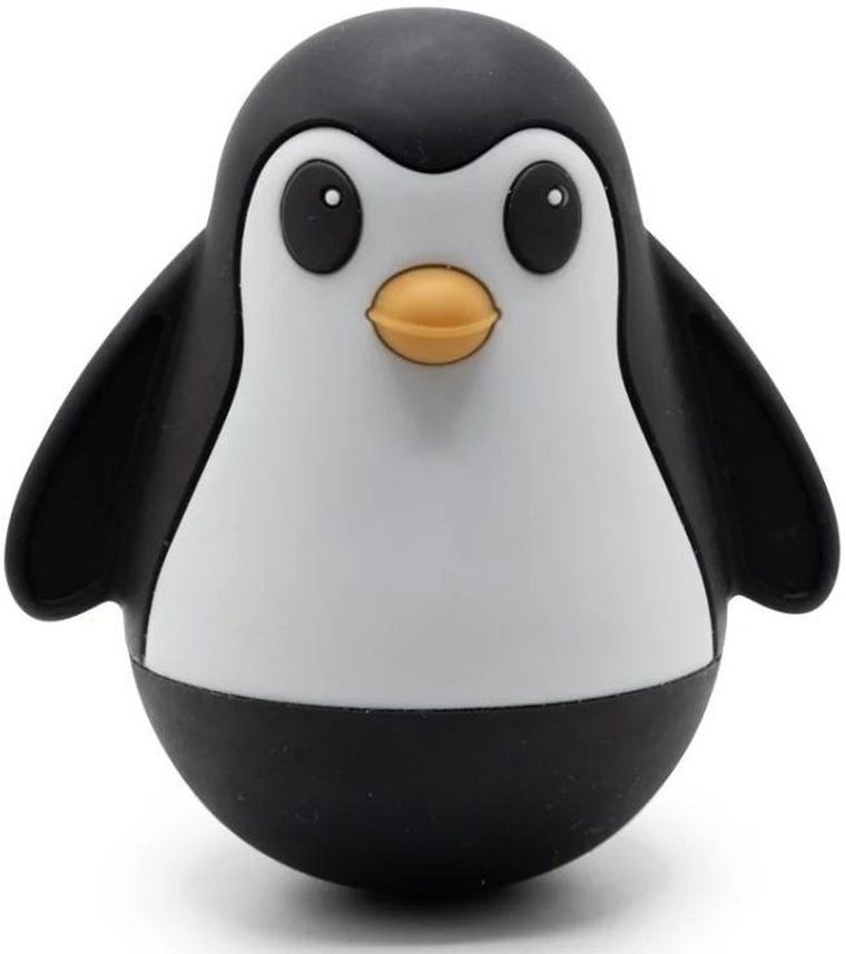 Jellystone Designs, pingwin, wańka wstańka, czarny