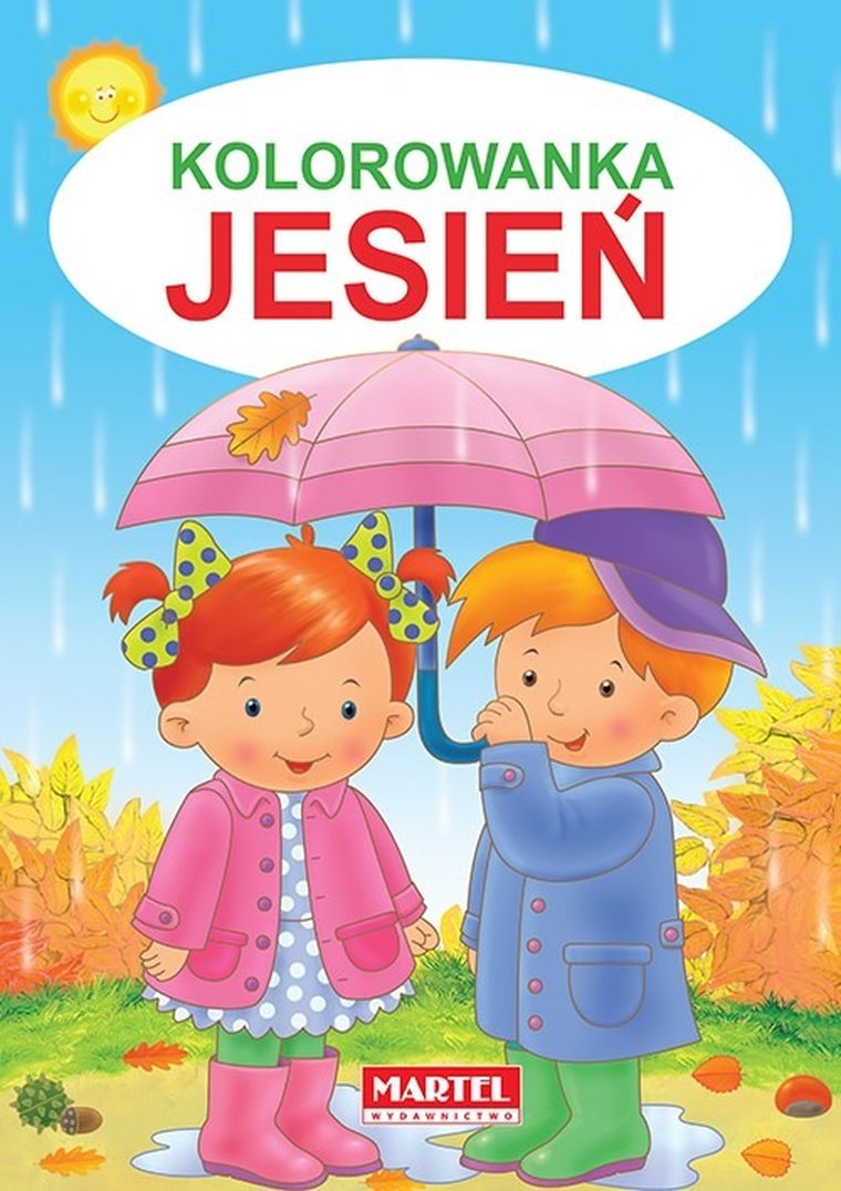 Jesień. Kolorowanka