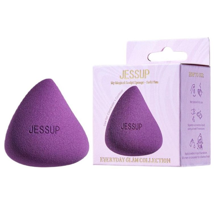 JESSUP, My Magical Sculpt Makeup Sponge, gąbeczka do blendowania, Soft Plus, SP015