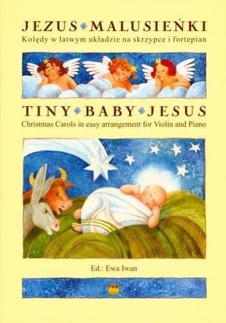 Jezus malusieńki. Kolędy w łatwym układzie na skrzypce i fortepian