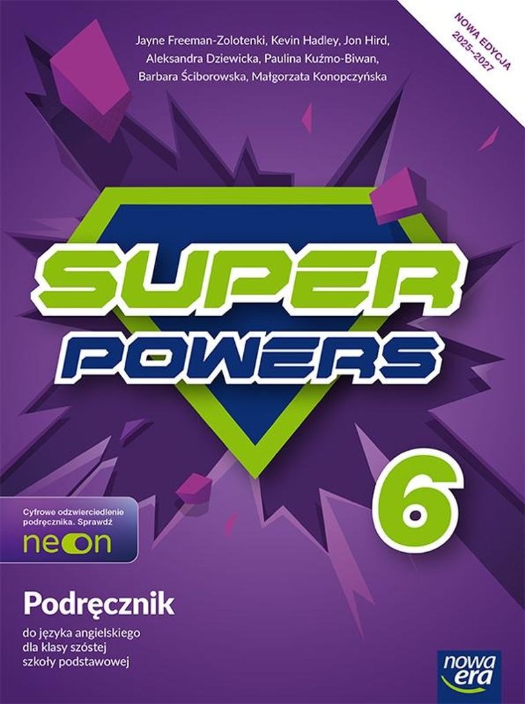 Język angielski. SP 6 Super Powers Neon. Podręcznik 2025