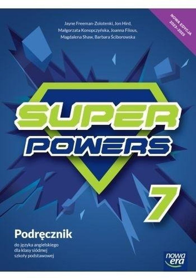Język angielski. Super Powers. Szkoła podstawowa 7. Podręcznik. Edycja 2023-2025