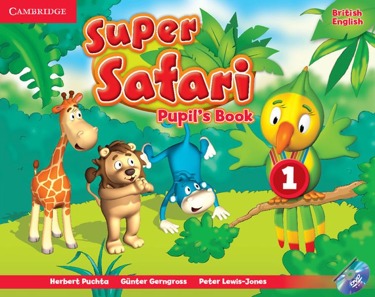 Język angielski. Super Safari 1. Pupil's Book + DVD