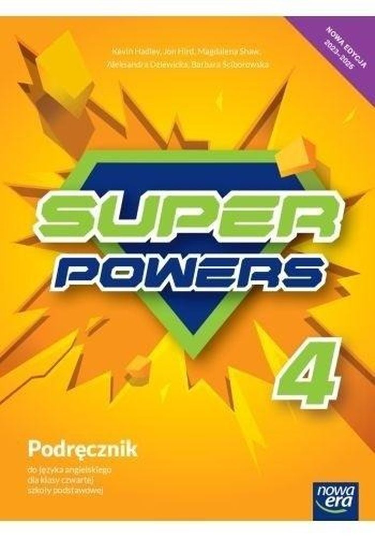 Język angielski. Szkoła podstawowa 4. Super Powers. Podręcznik. Edycja 2023-2025