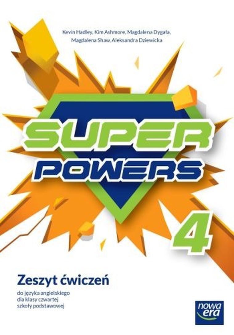Język angielski. Szkoła podstawowa 4. Super Powers. Zeszyt ćwiczeń