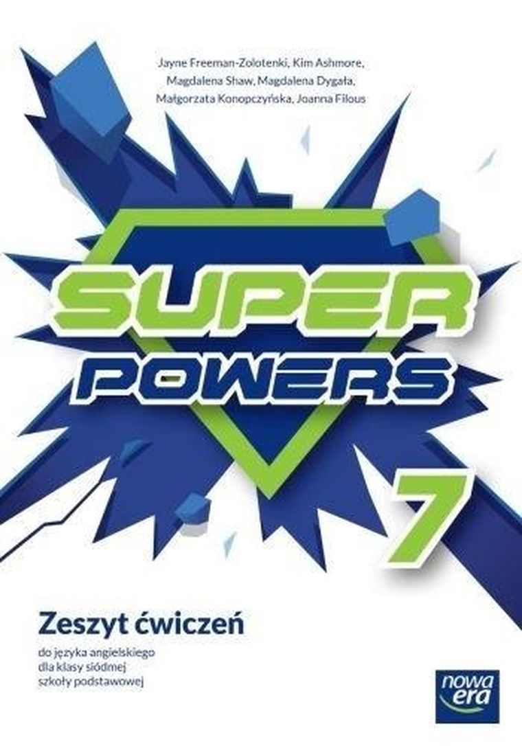 Język angielski. Szkoła podstawowa 7. Super Powers. Zeszyt ćwiczeń. Edycja 2023-2025
