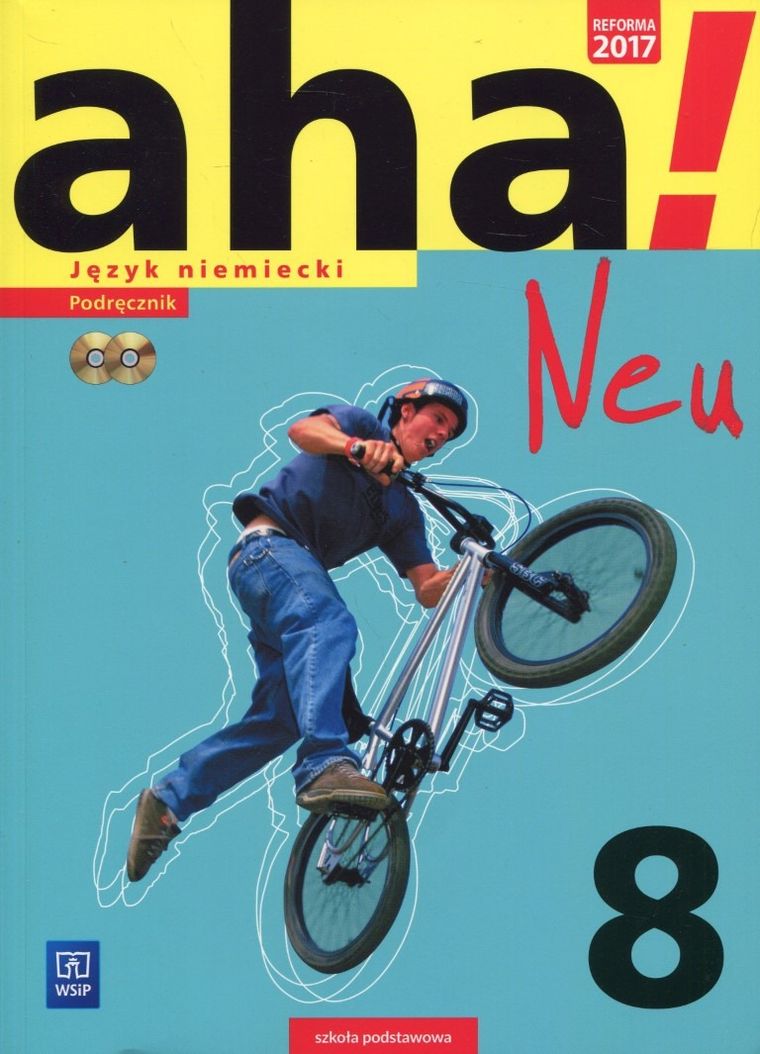Język niemiecki. Aha! Neu. Język niemiecki 8. Podręcznik + 2CD