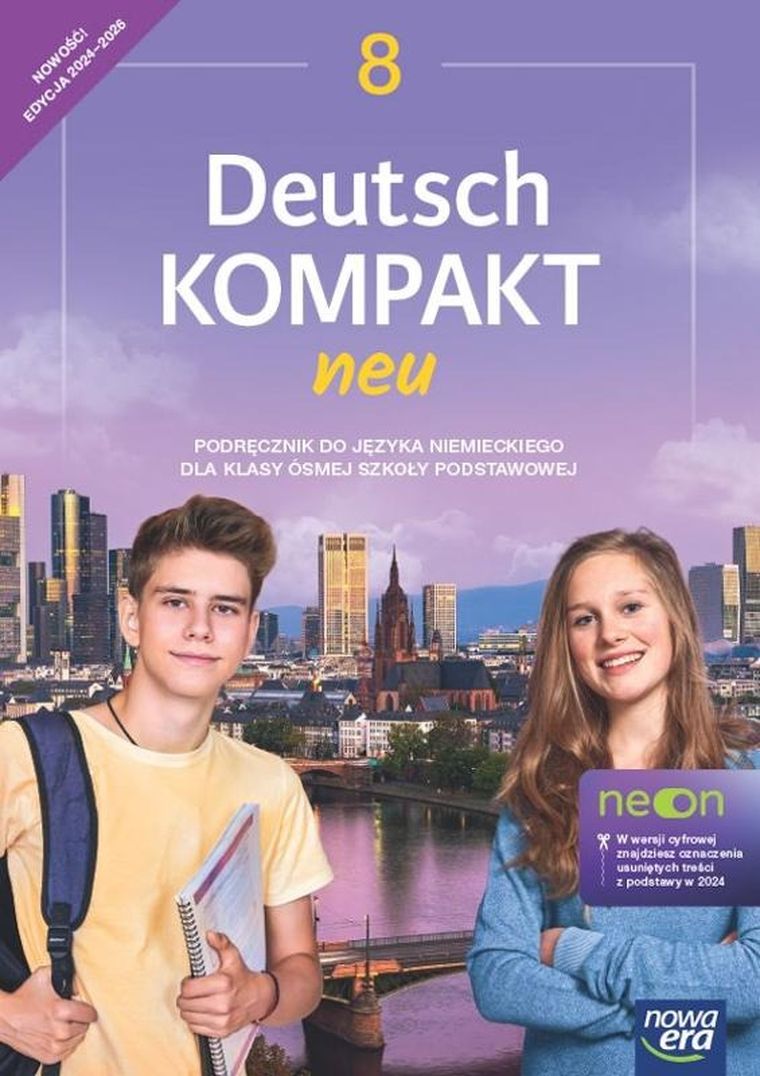 Język niemiecki. Deutsch kompakt Neo. Podręcznik dla klasy 8 szkoły podstawowej. Edycja 2024-2026