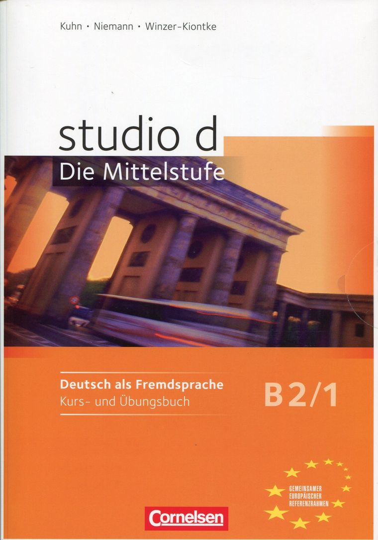 Język niemiecki, Studio d B2/1 Kurs und Ubungsbuch + CD. Cornelsen