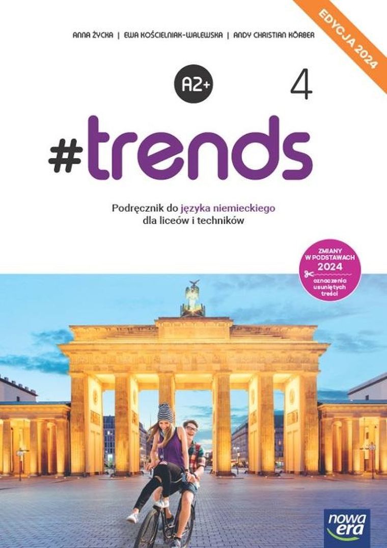 Język niemiecki #trends 4. Podręcznik liceum i technikum. Edycja 2024