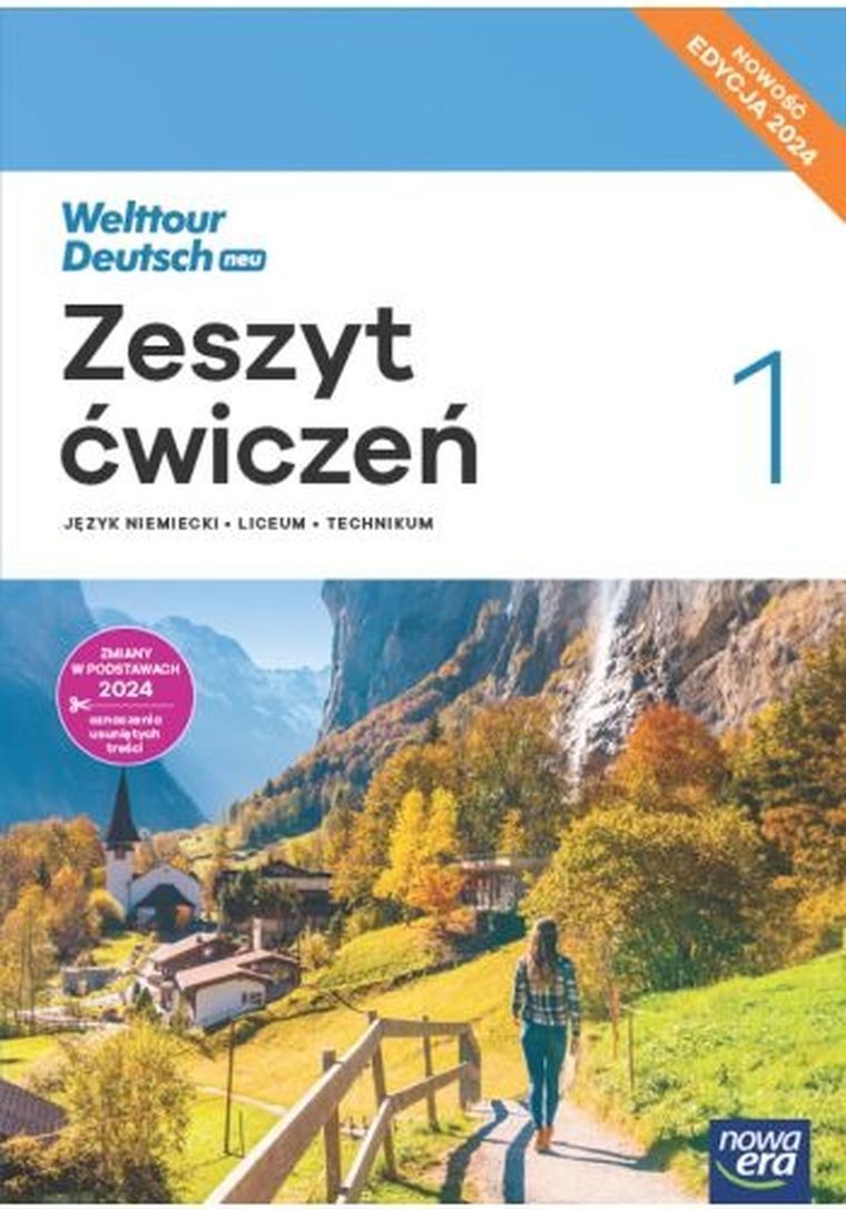 Język niemiecki. Welttour Deutsch neu 1. Ćwiczenia. Edycja 2024