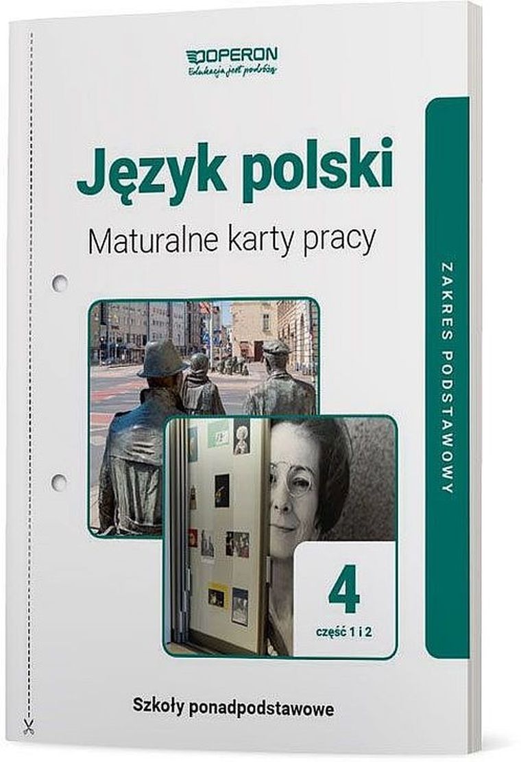 Język polski. Liceum ogólnokształcące 4. Maturalne karty pracy. Zakres podstawowy. Linia I