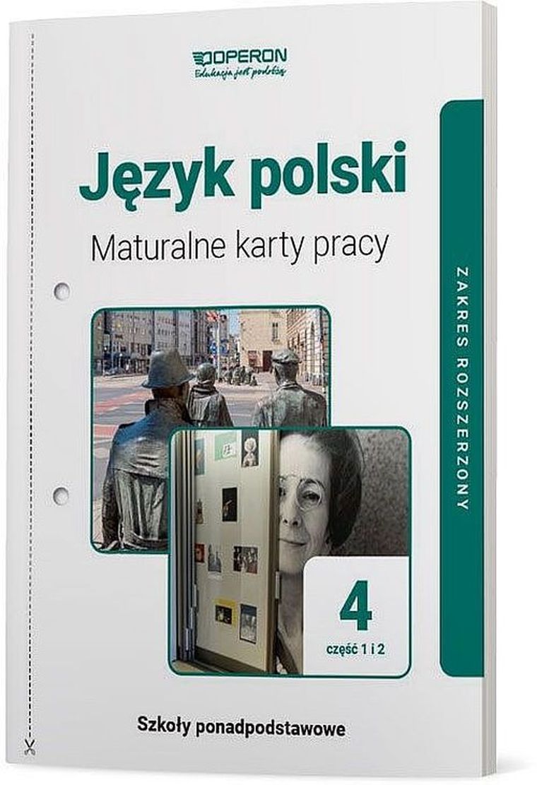 Język polski. Liceum ogólnokształcące 4 Maturalne karty pracy. Zakres rozszerzony. Linia I