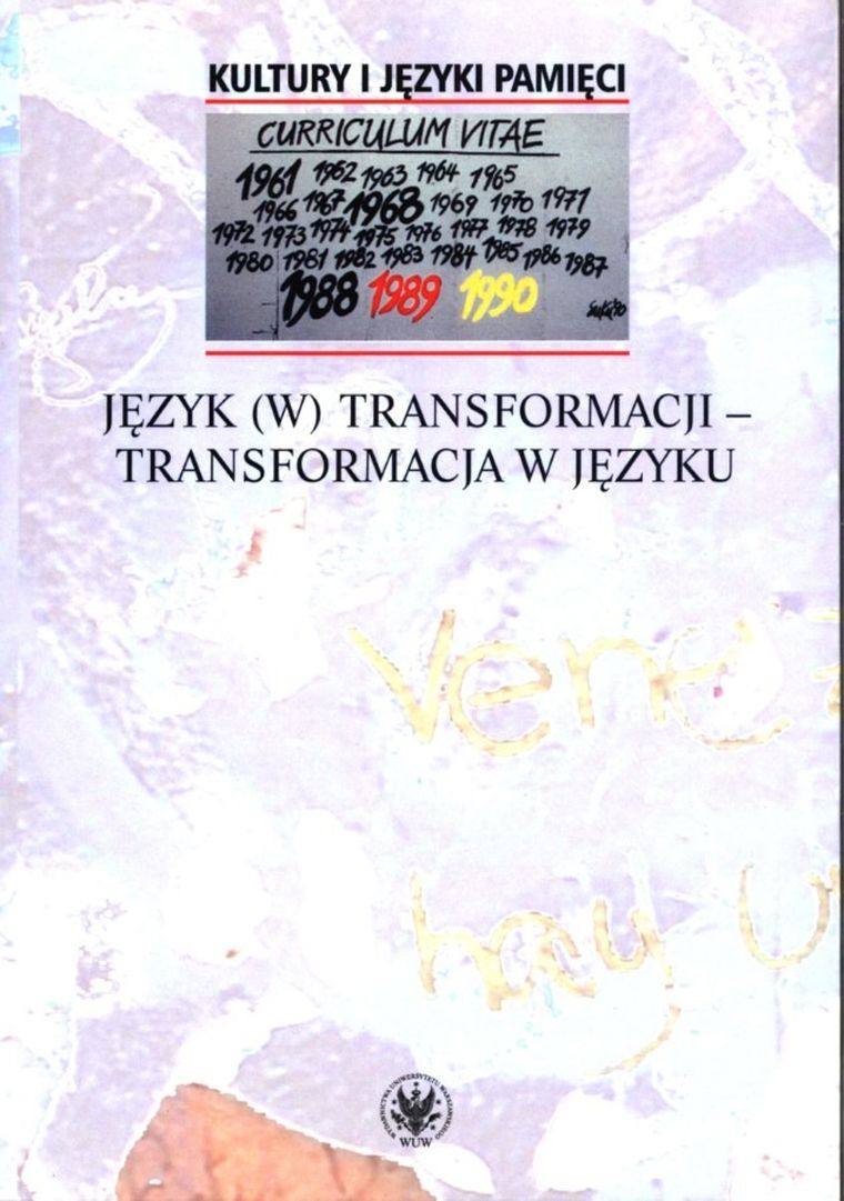 Język (w) transformacji - transformacja w języku