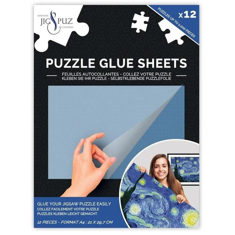 Jig&Puzz, podklejane arkusze do puzzli do 2000 elementów