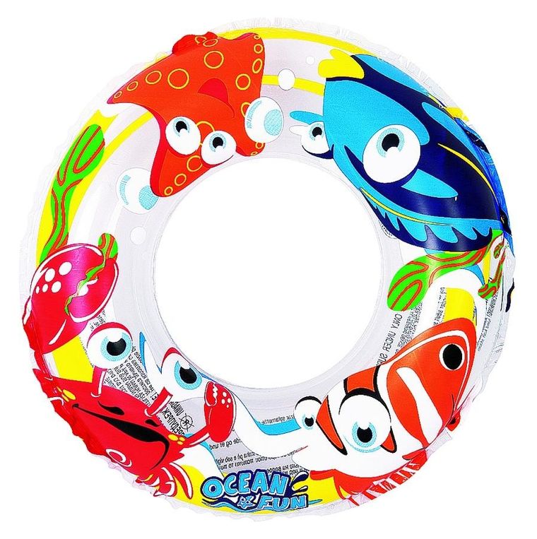 Jilong, kółko do pływania, ocean, transparetne, 50 cm